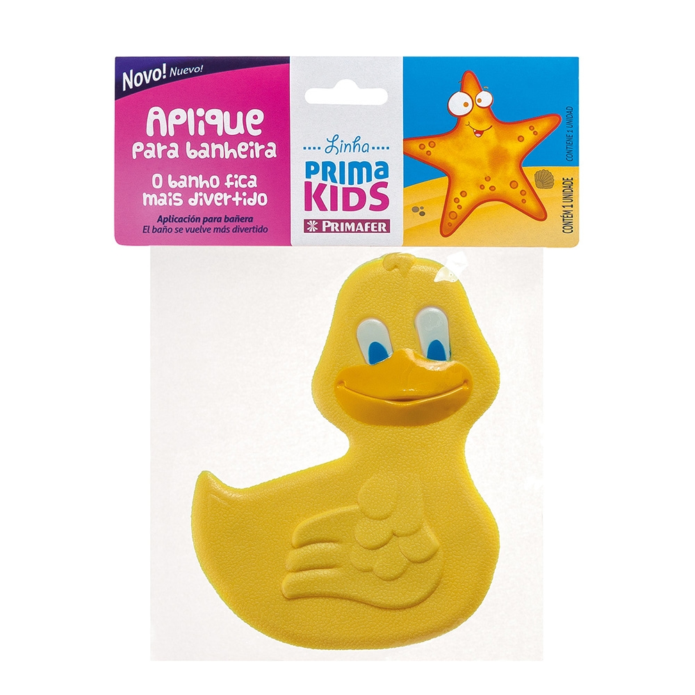 APLIQUE DECORATIVO PATO PLASTICO
