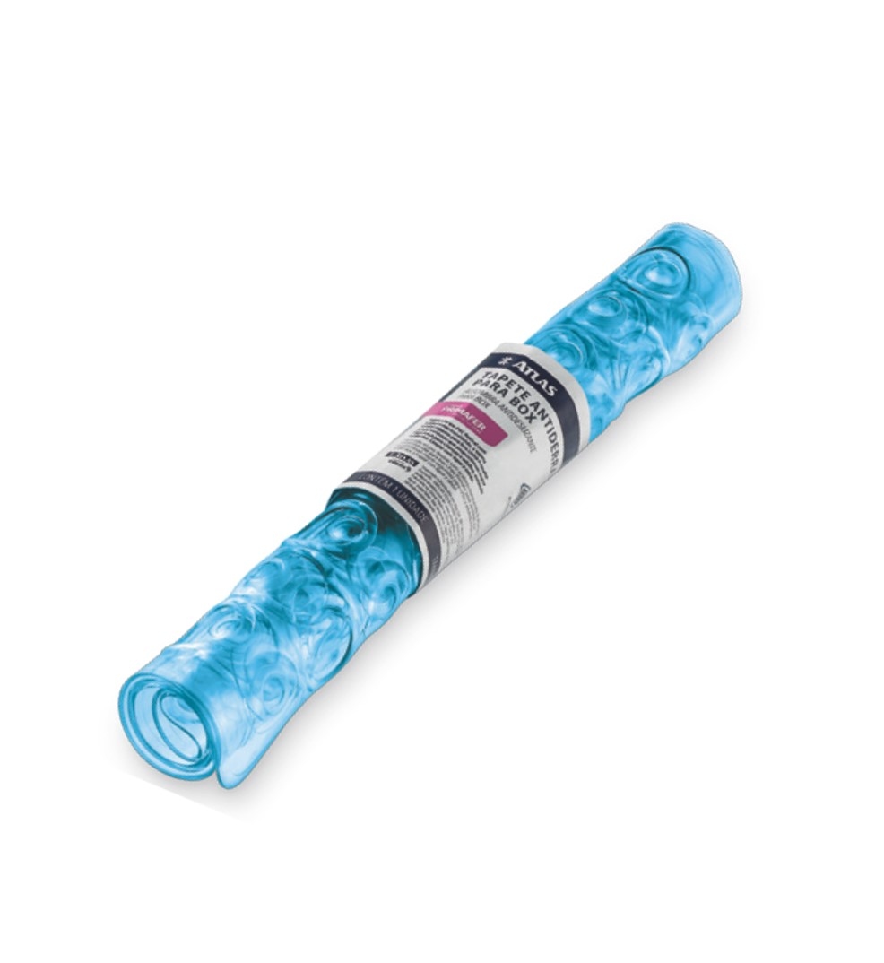 TAPETE BANHO 48X32CM PLASTICO AZ